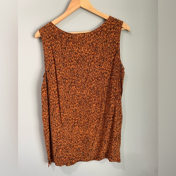 DVF Silk/Cotton Animal Print Sweater & Cami Set (S) - Picture 6 of 12